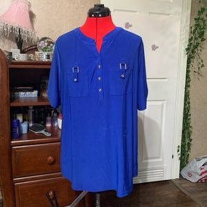 Perseption consept blue shirt size XL